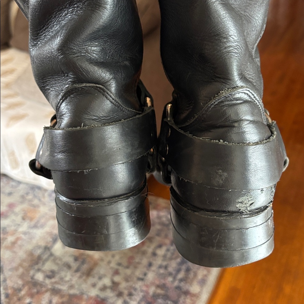 Vintage Frye Harness Boots - 7M, 8.5W - Picture 9 of 15